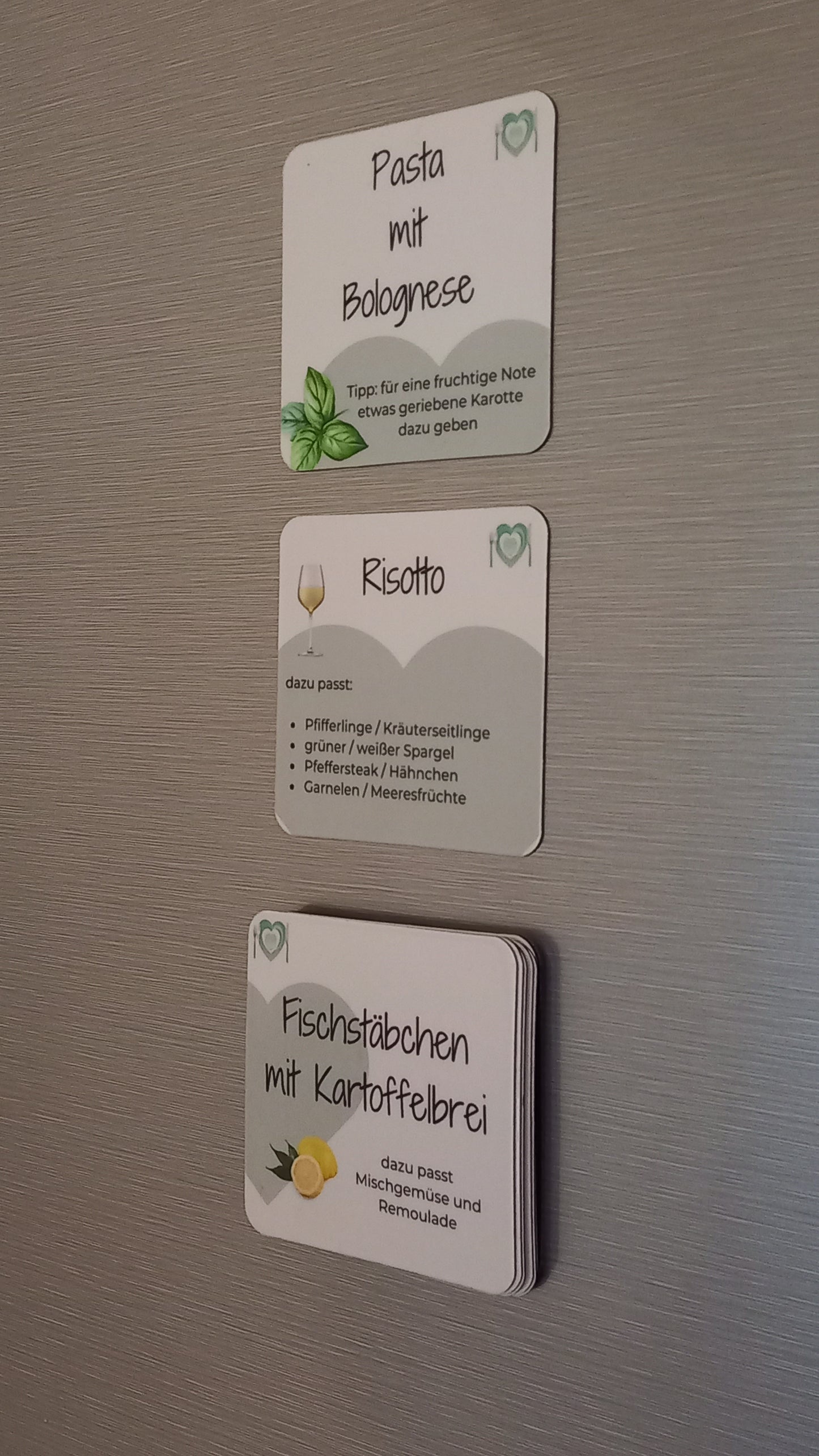 DinnerTabs "Lieblingsgerichte"