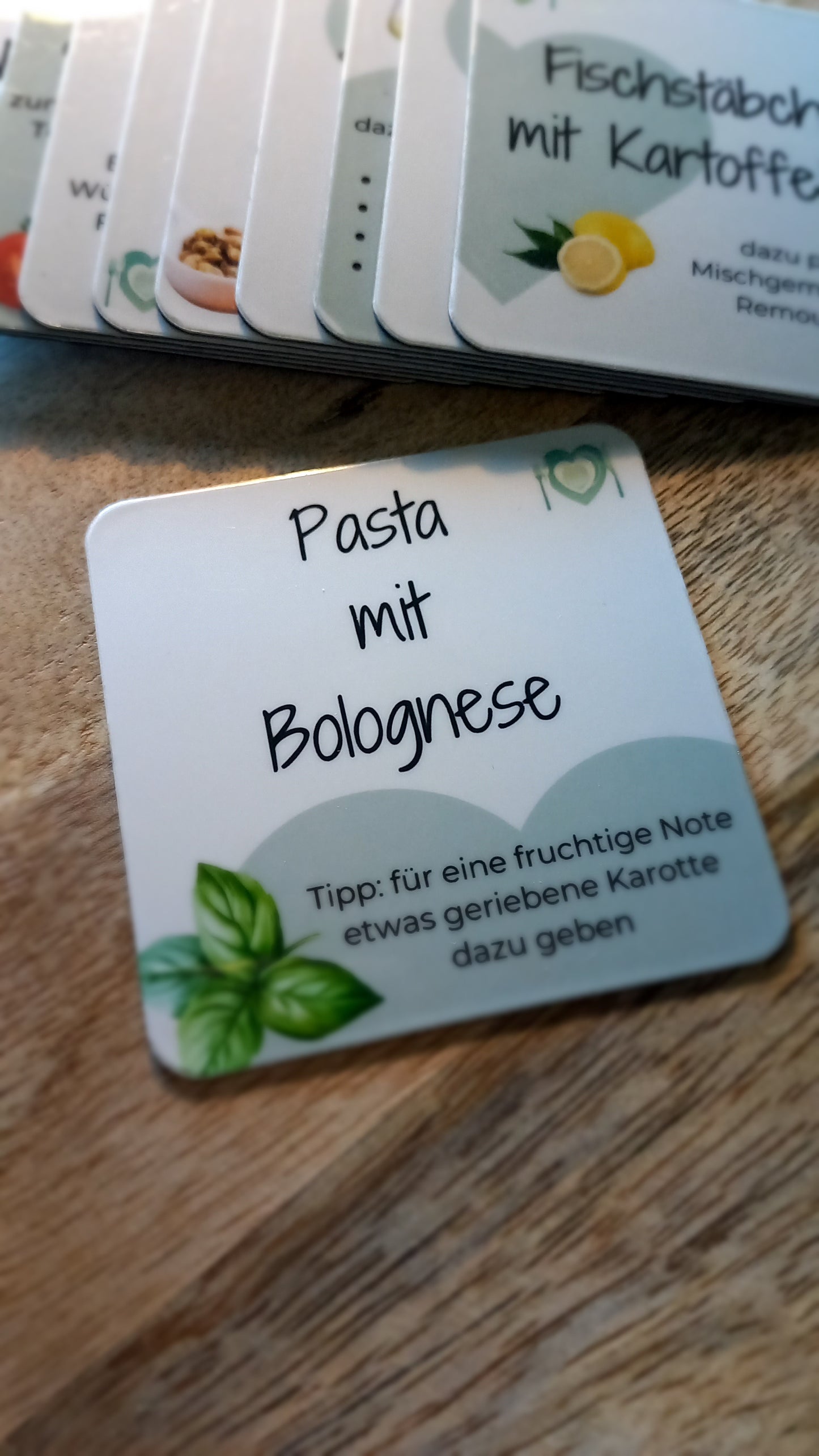DinnerTabs "Lieblingsgerichte"