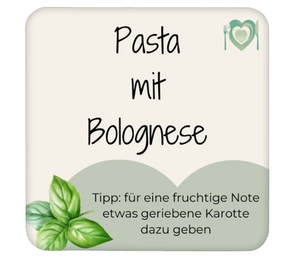 DinnerTabs "Lieblingsgerichte"