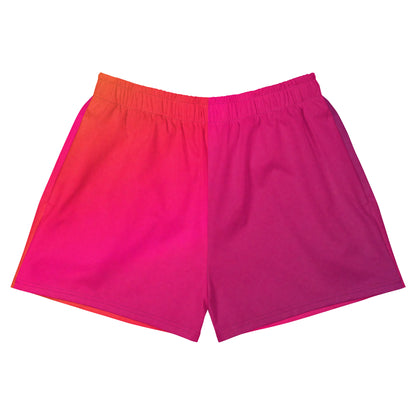 Sporty unisex shorts "Sunset"