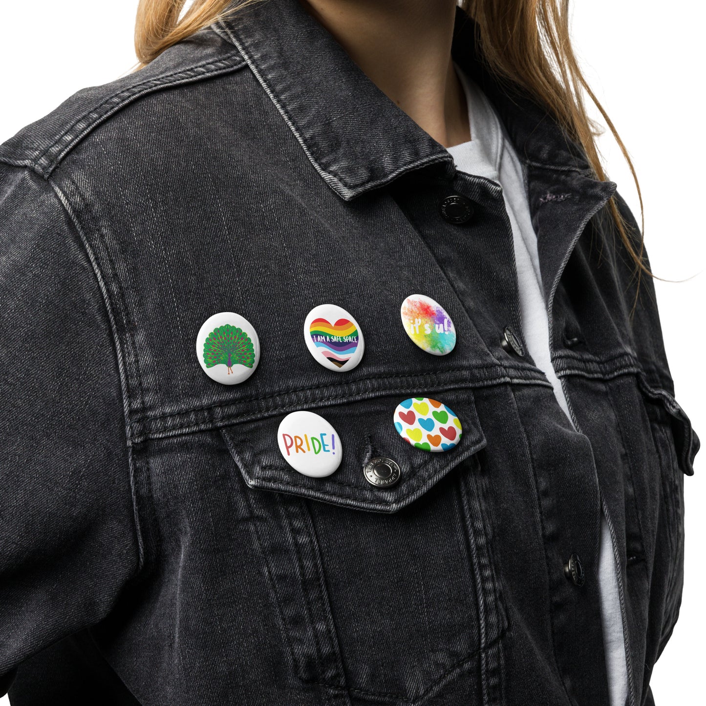 PRIDE button set 5 pcs.